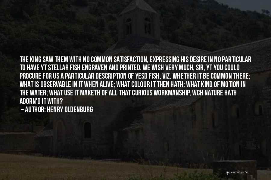 Sir No Sir Quotes By Henry Oldenburg