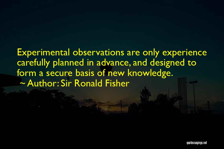 Sir Ronald Fisher Quotes 2172427