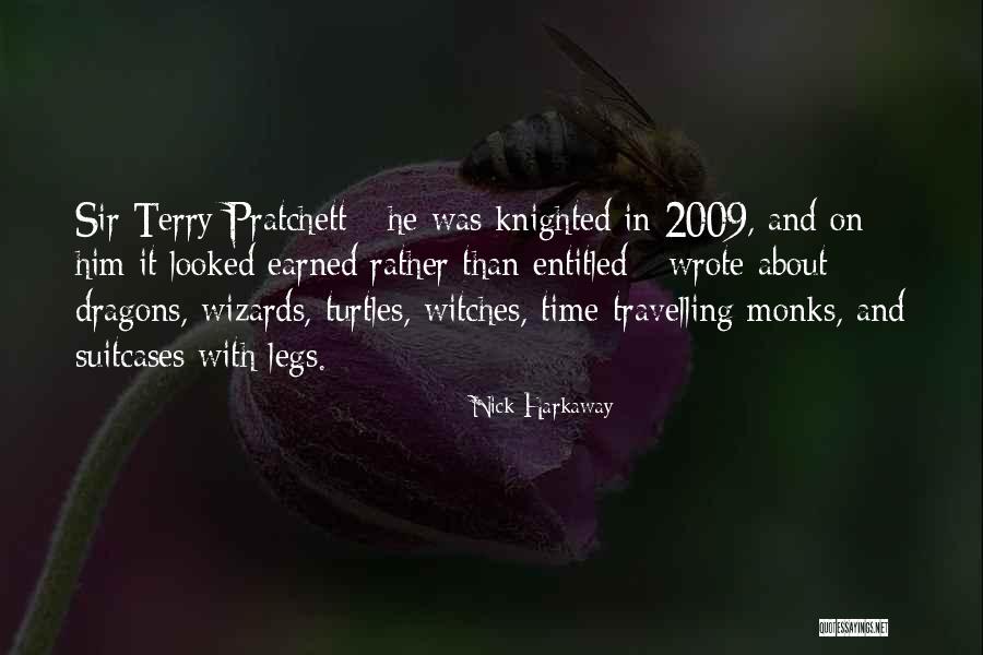 Sir Terry Pratchett Quotes By Nick Harkaway Sir Terry Pratchett Quotes By Nick Harkaway