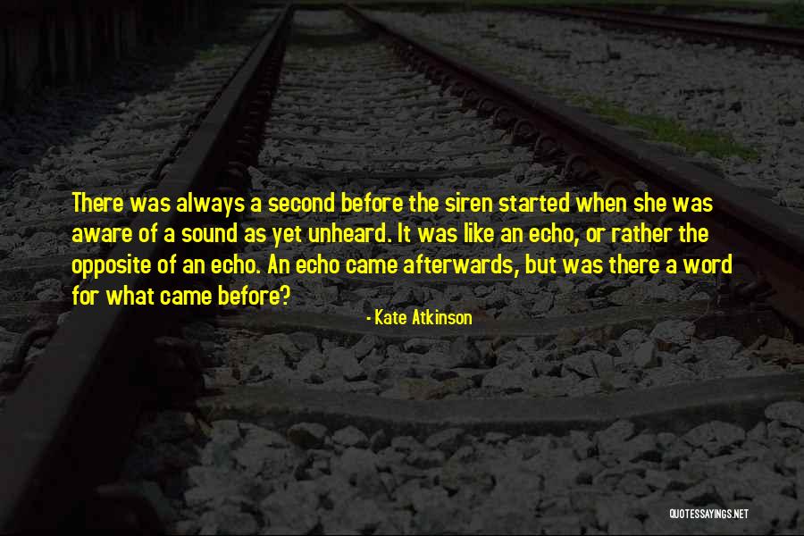 Siren Quotes By Kate Atkinson