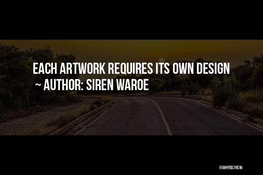Siren Waroe Quotes 920193