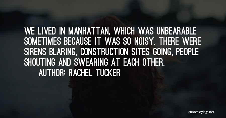 Sirens Quotes By Rachel Tucker