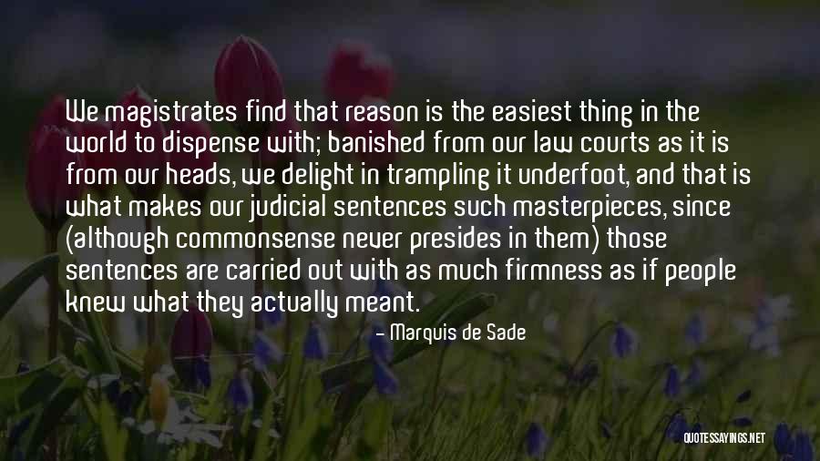 Sisinio Baldis Quotes By Marquis De Sade Sisinio Baldis Quotes By Marquis De Sade
