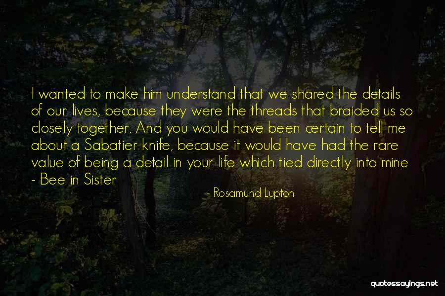 Sister Closeness Quotes By Rosamund Lupton Sister Closeness Quotes By Rosamund Lupton