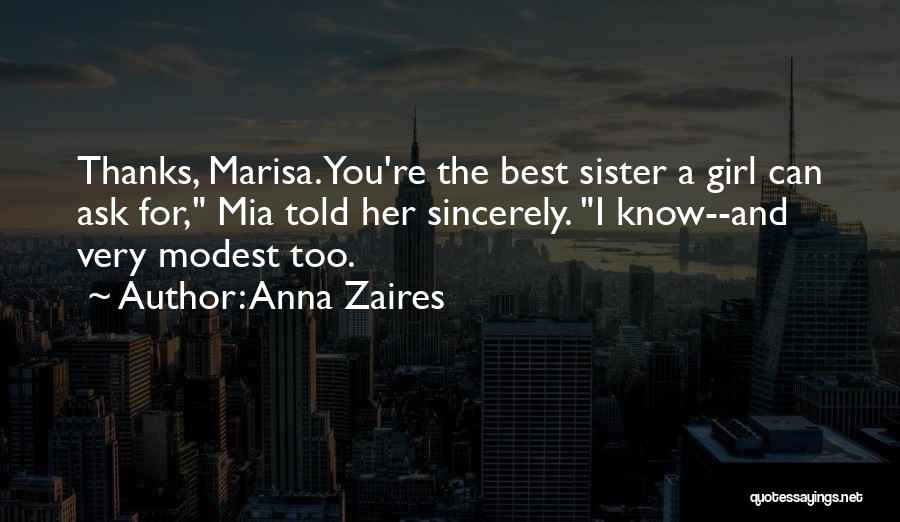 Sister Girl Quotes By Anna Zaires