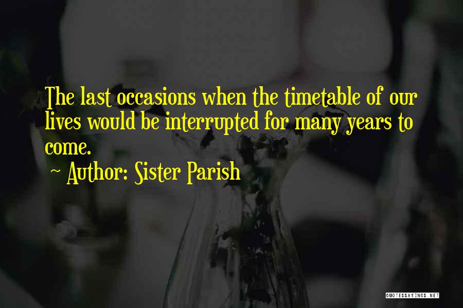 Sister Parish Quotes 1118753