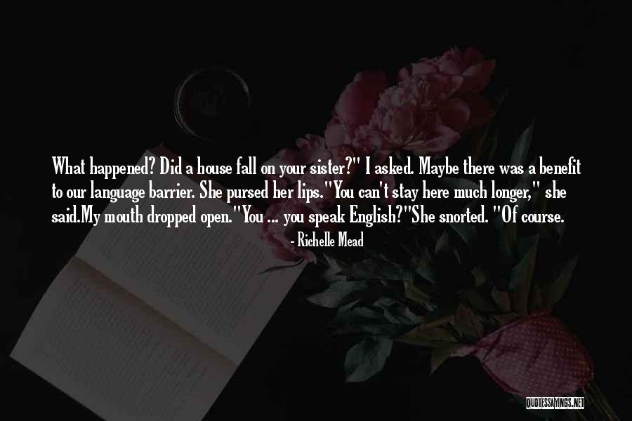Sister What Quotes By Richelle Mead Sister What Quotes By Richelle Mead