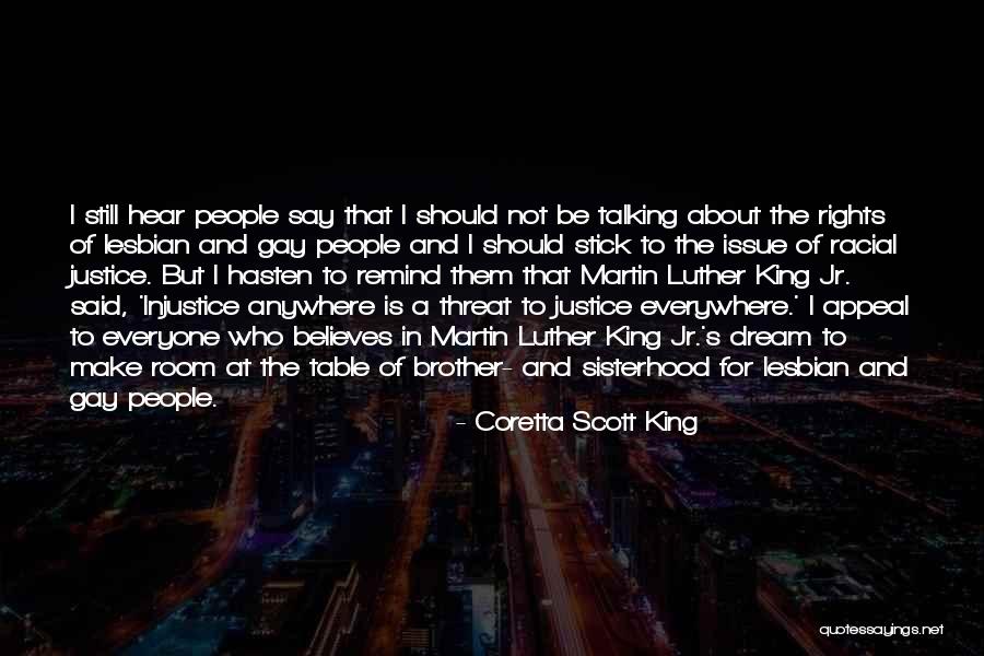 Sisterhood Quotes By Coretta Scott King