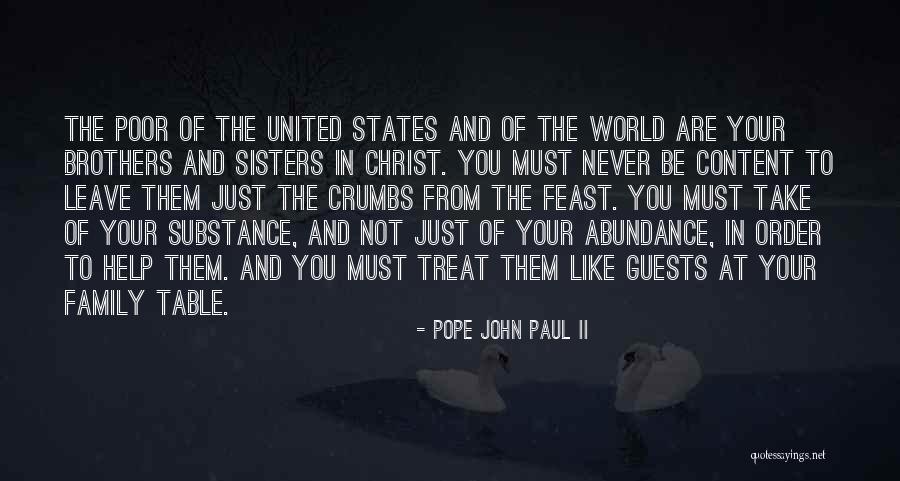 Sisters In Christ Quotes By Pope John Paul II