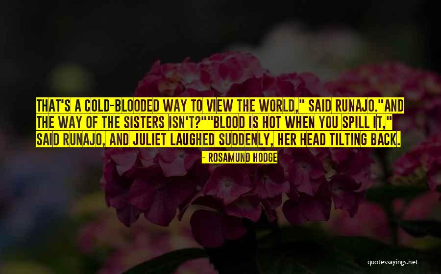 Sisters Not Blood Quotes By Rosamund Hodge Sisters Not Blood Quotes By Rosamund Hodge