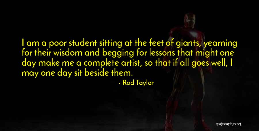 Sit Beside Quotes By Rod Taylor