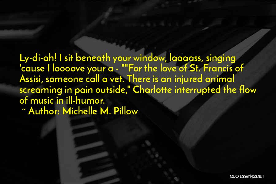 Sit Outside Quotes By Michelle M. Pillow