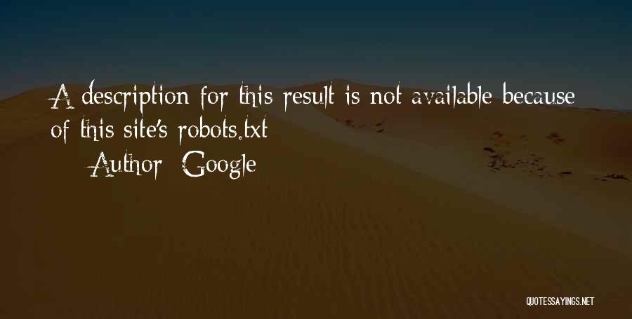 Site Quotes By Google