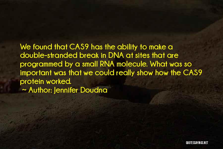 Sites Quotes By Jennifer Doudna