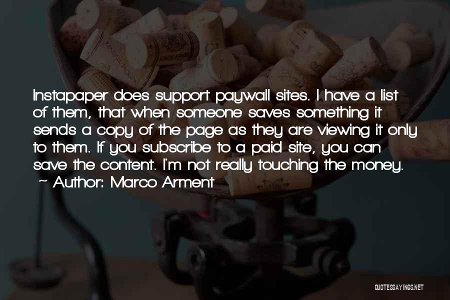 Sites Quotes By Marco Arment