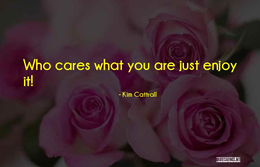 Sitteth At Meat Quotes By Kim Cattrall