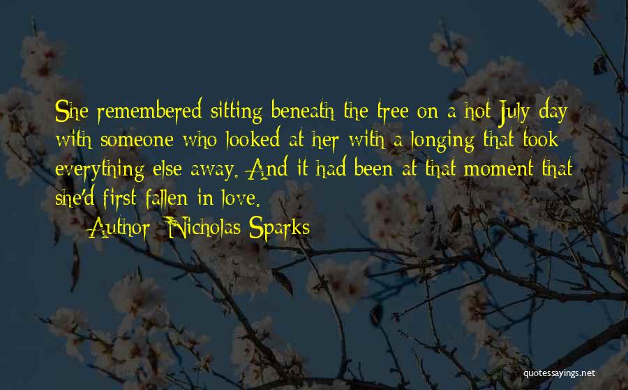 Sitting In A Tree Quotes By Nicholas Sparks