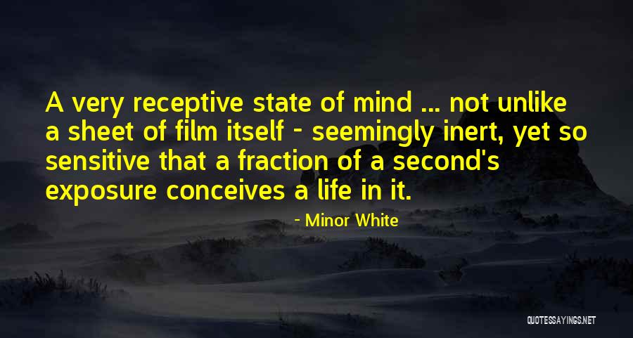 Sitting In The Car To Finish A Song Quotes By Minor White Sitting In The Car To Finish A Song Quotes By Minor White