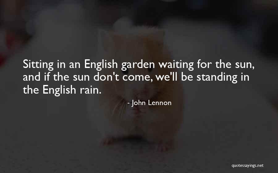 Sitting In The Rain Quotes By John Lennon Sitting In The Rain Quotes By John Lennon