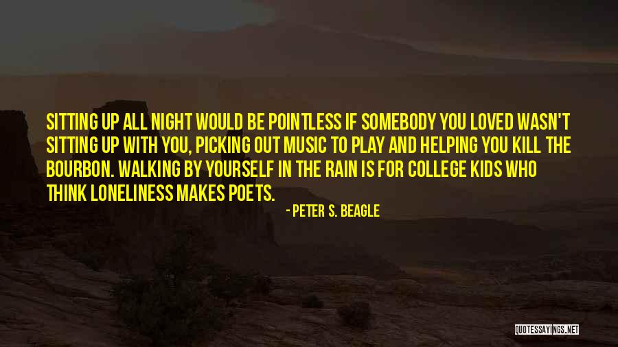 Sitting In The Rain Quotes By Peter S. Beagle Sitting In The Rain Quotes By Peter S. Beagle