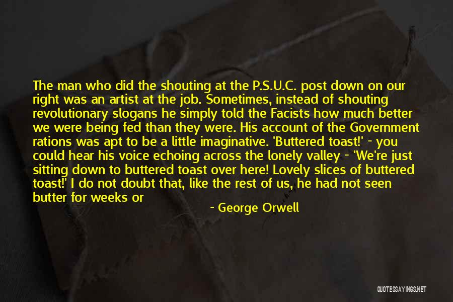 Sitting Lonely Quotes By George Orwell Sitting Lonely Quotes By George Orwell