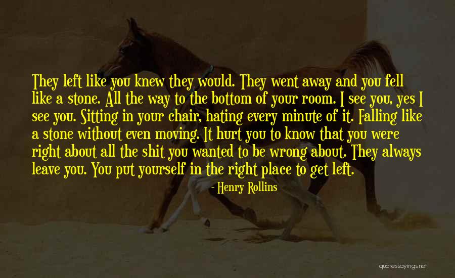 Sitting Lonely Quotes By Henry Rollins Sitting Lonely Quotes By Henry Rollins
