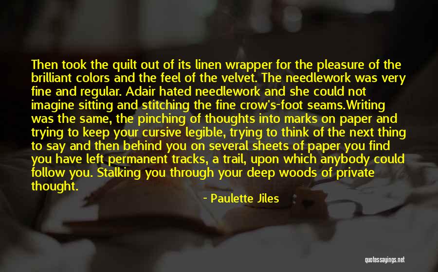 Sitting Next To You Quotes By Paulette Jiles