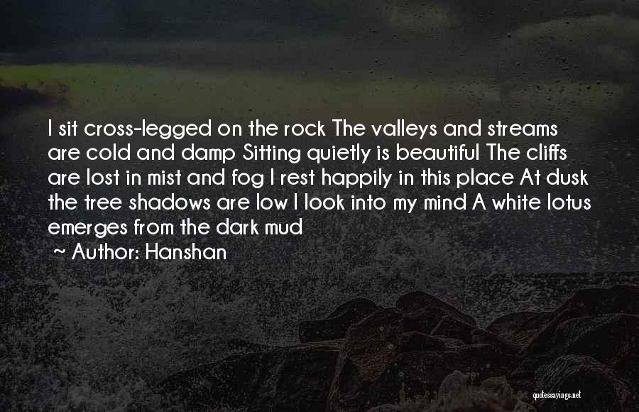 Sitting On A Rock Quotes By Hanshan