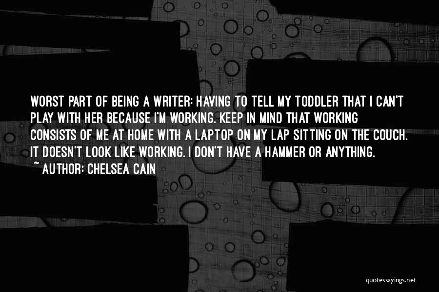 Sitting On Lap Quotes By Chelsea Cain
