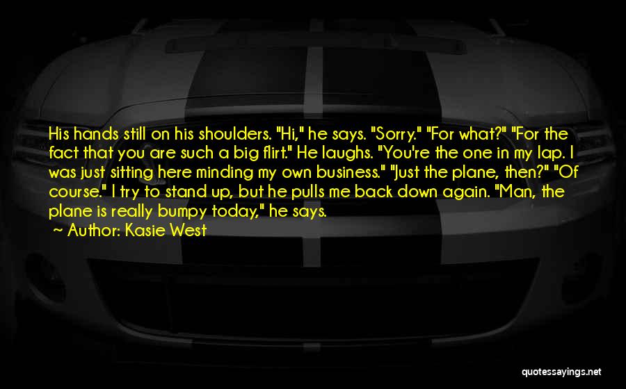 Sitting On Lap Quotes By Kasie West
