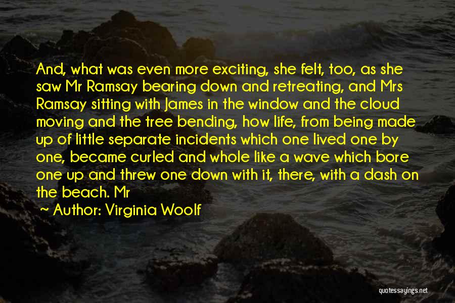 Sitting On The Beach Quotes By Virginia Woolf