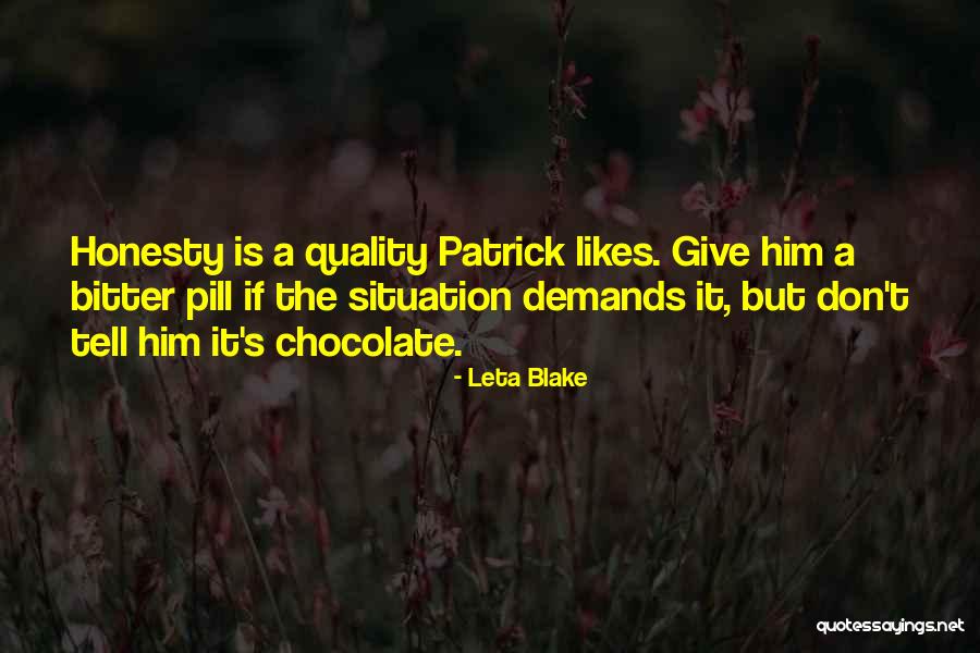 Situation Demands Quotes By Leta Blake Situation Demands Quotes By Leta Blake