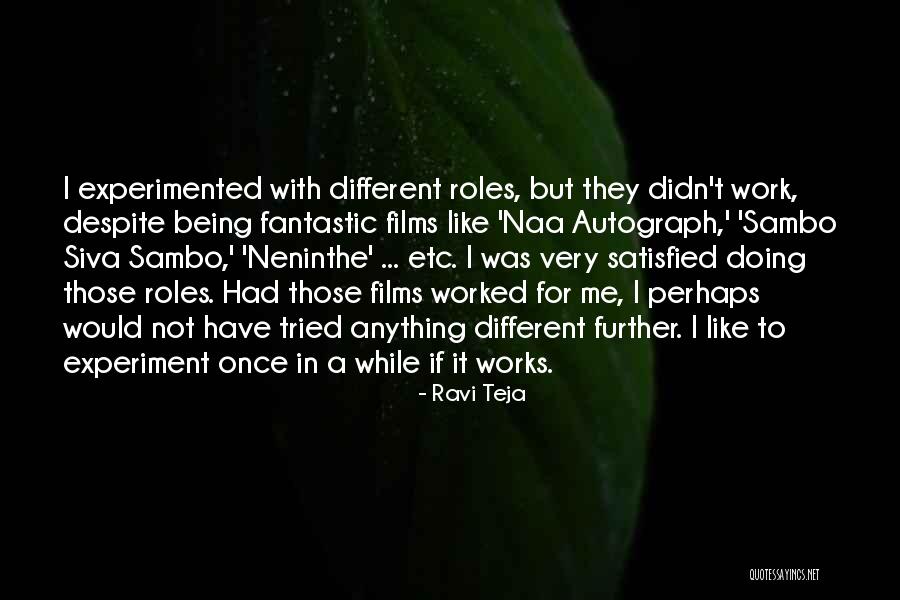 Siva Quotes By Ravi Teja Siva Quotes By Ravi Teja