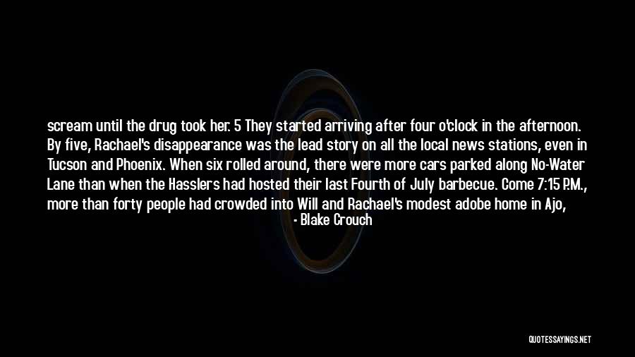 Six O'clock Quotes By Blake Crouch