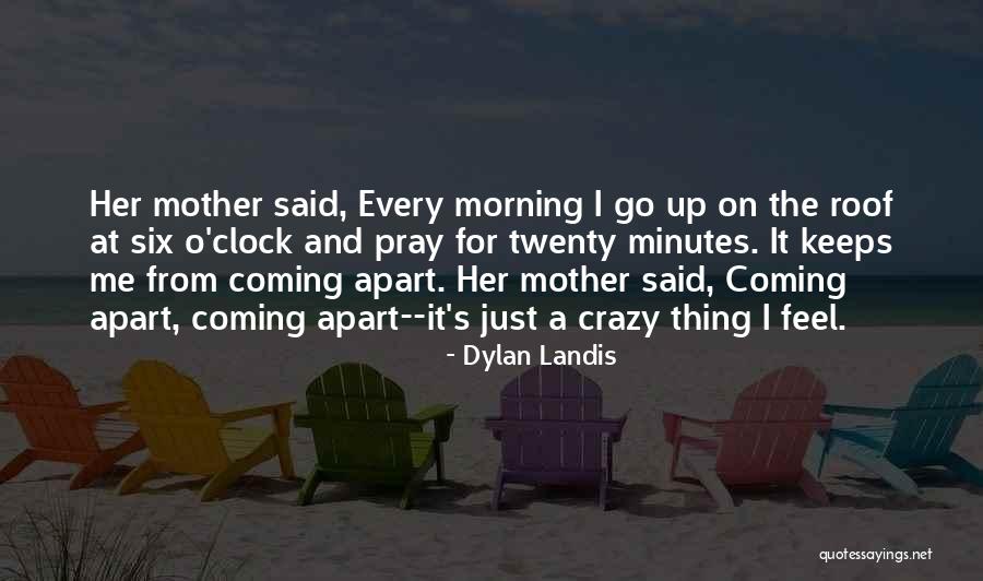 Six O'clock Quotes By Dylan Landis