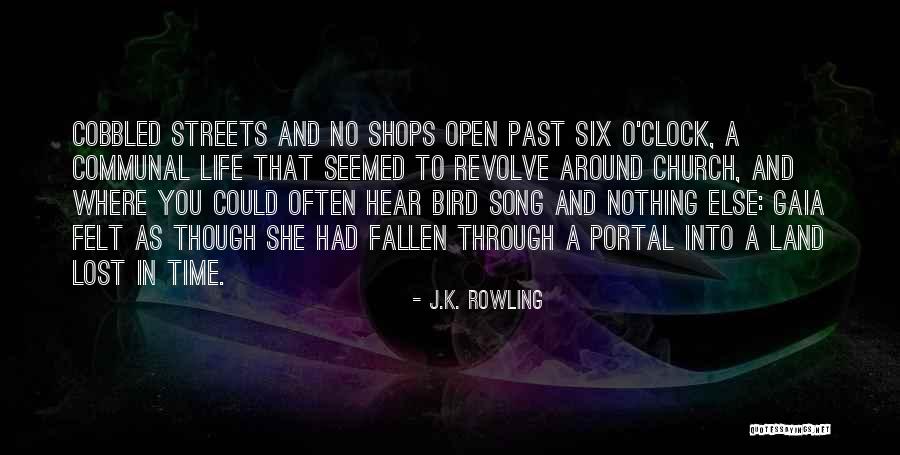 Six O'clock Quotes By J.K. Rowling