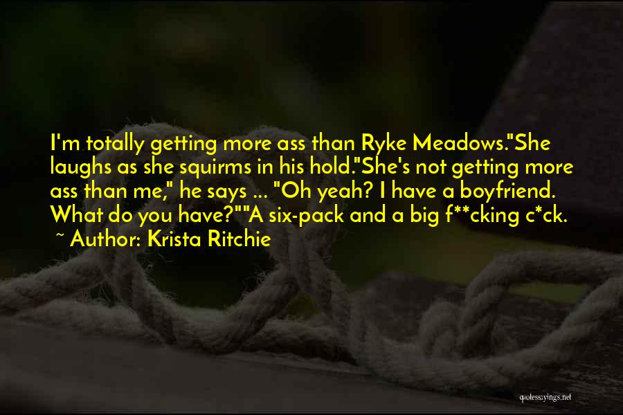 Six Pack Quotes By Krista Ritchie