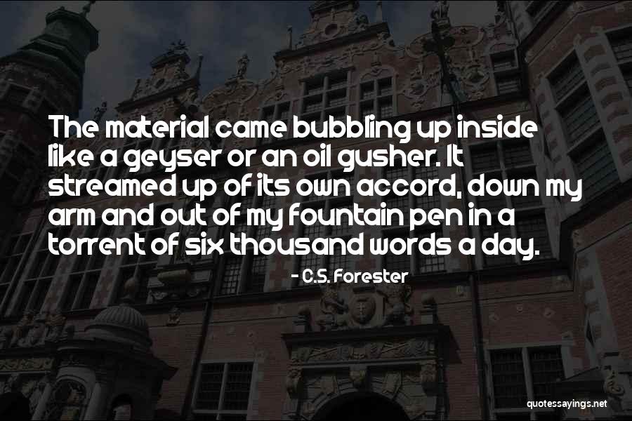 Six Words Quotes By C.S. Forester Six Words Quotes By C.S. Forester
