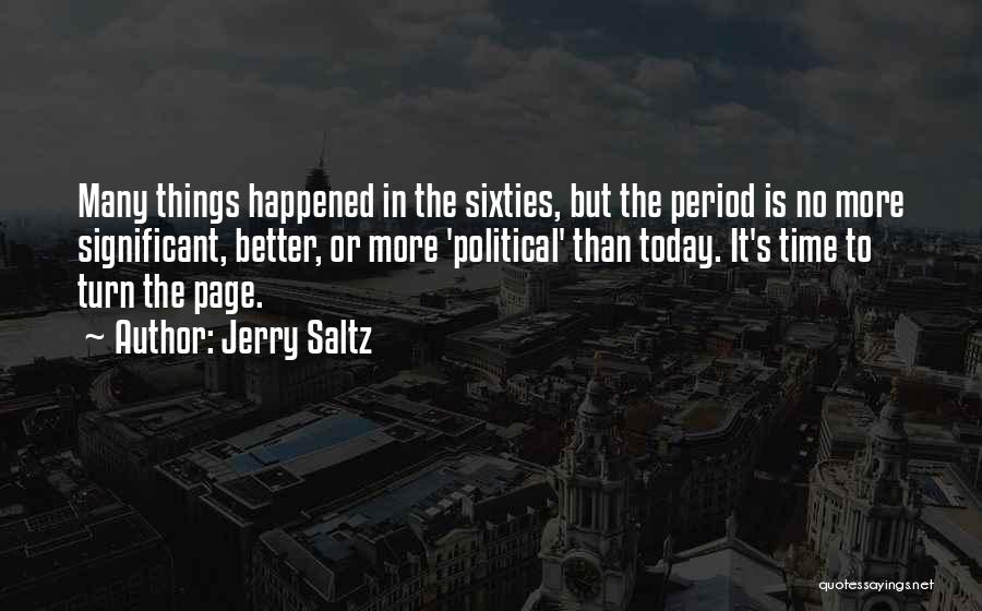 Sixties Quotes By Jerry Saltz