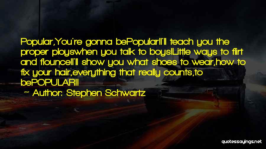 Siyasal Bilimler Quotes By Stephen Schwartz