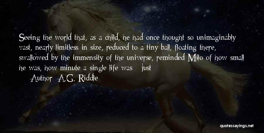 Size Of Universe Quotes By A.G. Riddle