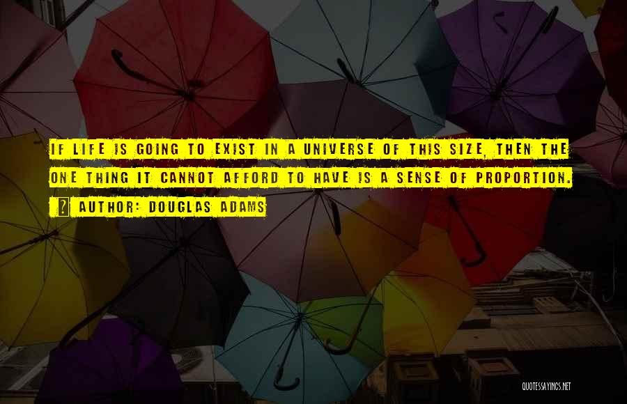 Size Of Universe Quotes By Douglas Adams