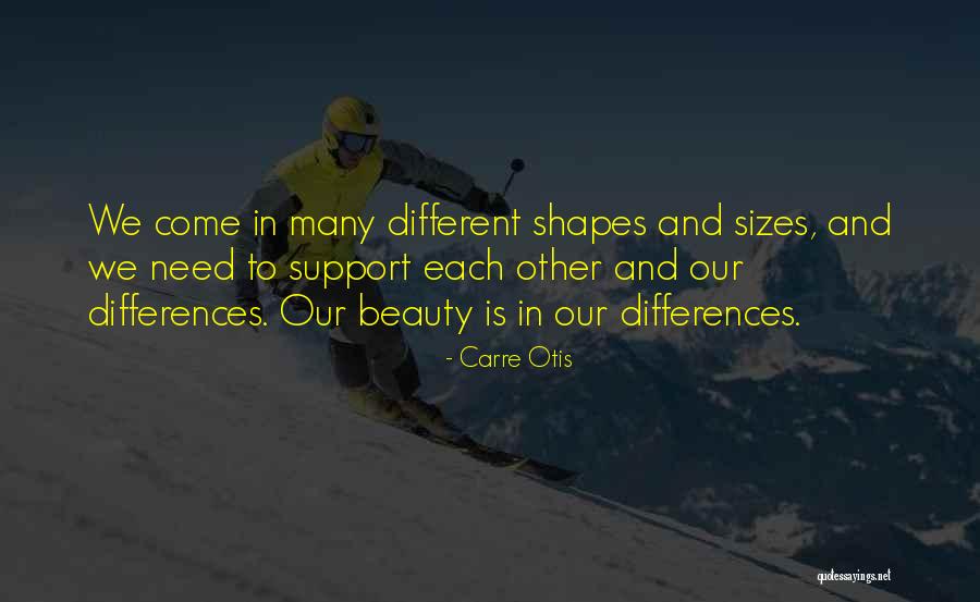 Sizes Quotes By Carre Otis