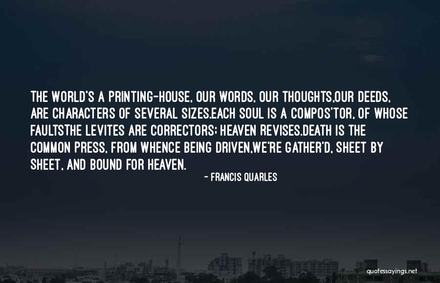 Sizes Quotes By Francis Quarles