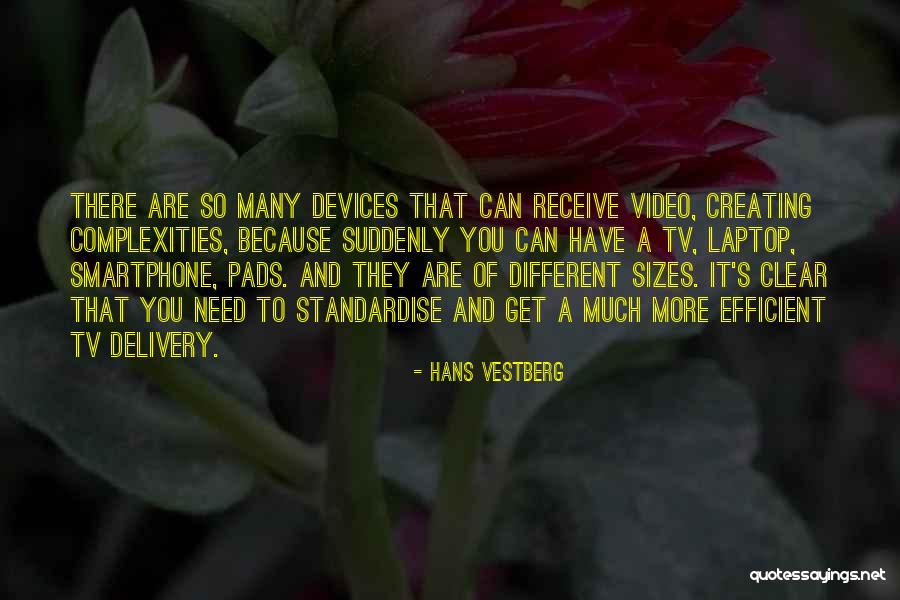 Sizes Quotes By Hans Vestberg