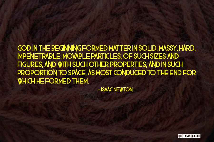 Sizes Quotes By Isaac Newton