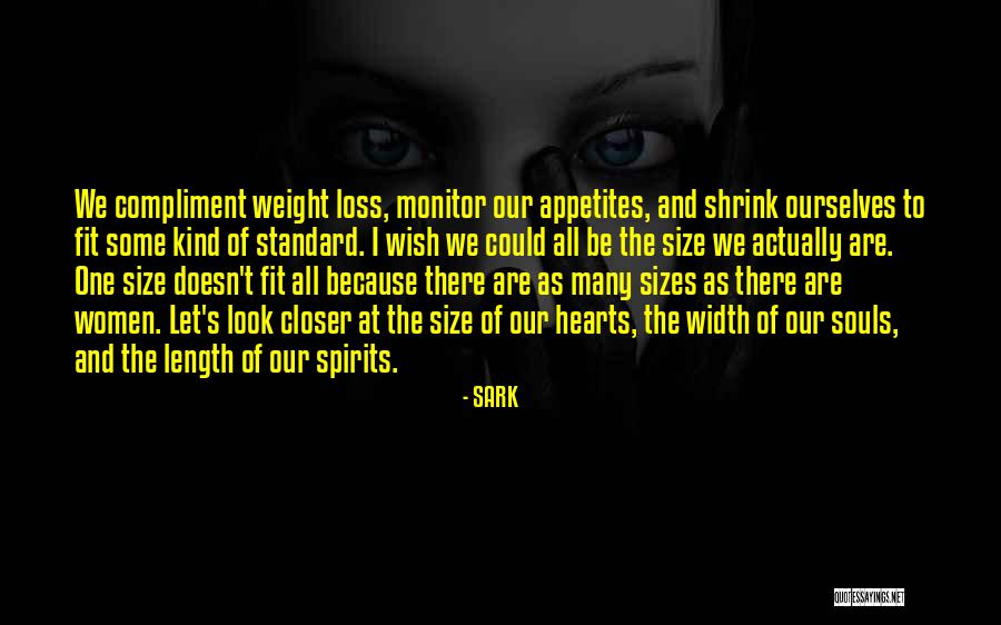 Sizes Quotes By SARK