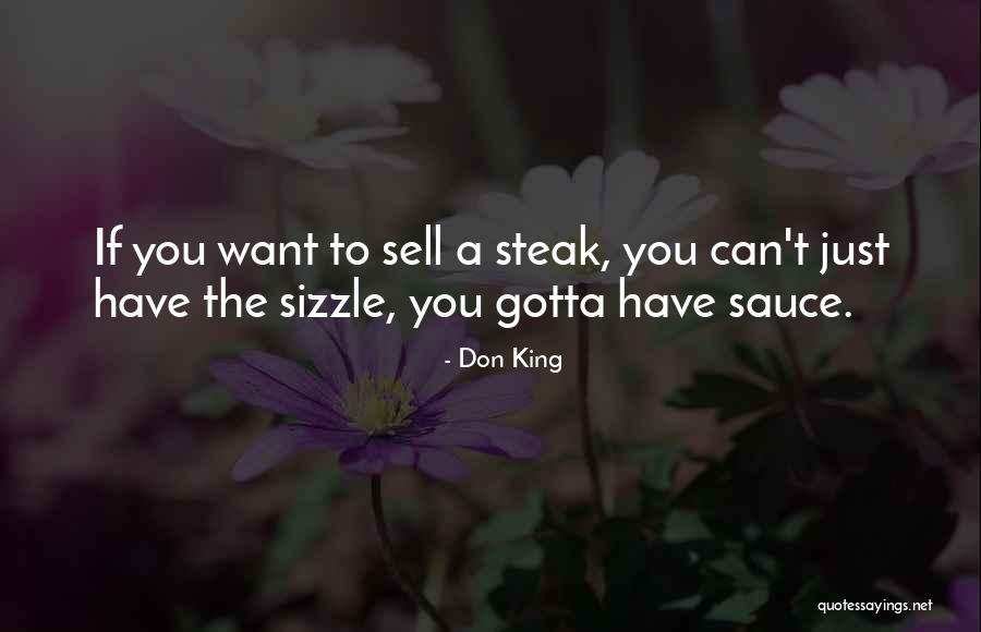 Sizzle Quotes By Don King Sizzle Quotes By Don King