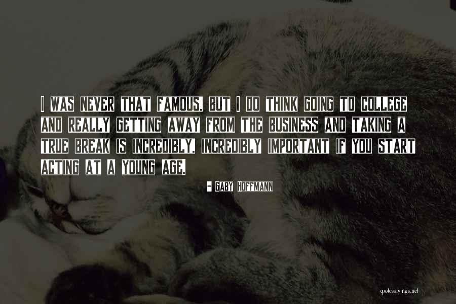 Sjajan Plamen Quotes By Gaby Hoffmann Sjajan Plamen Quotes By Gaby Hoffmann