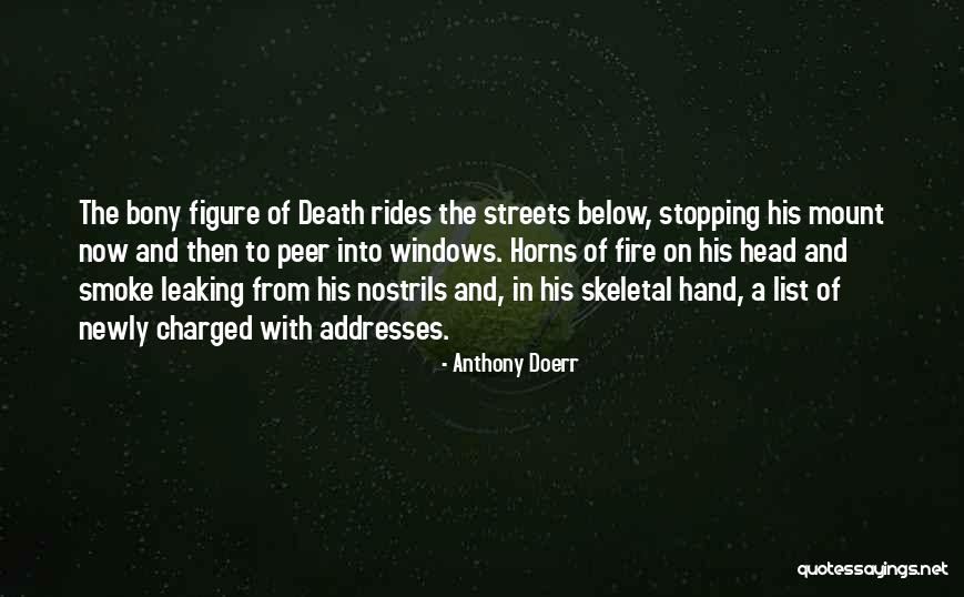 Skeletal Quotes By Anthony Doerr Skeletal Quotes By Anthony Doerr